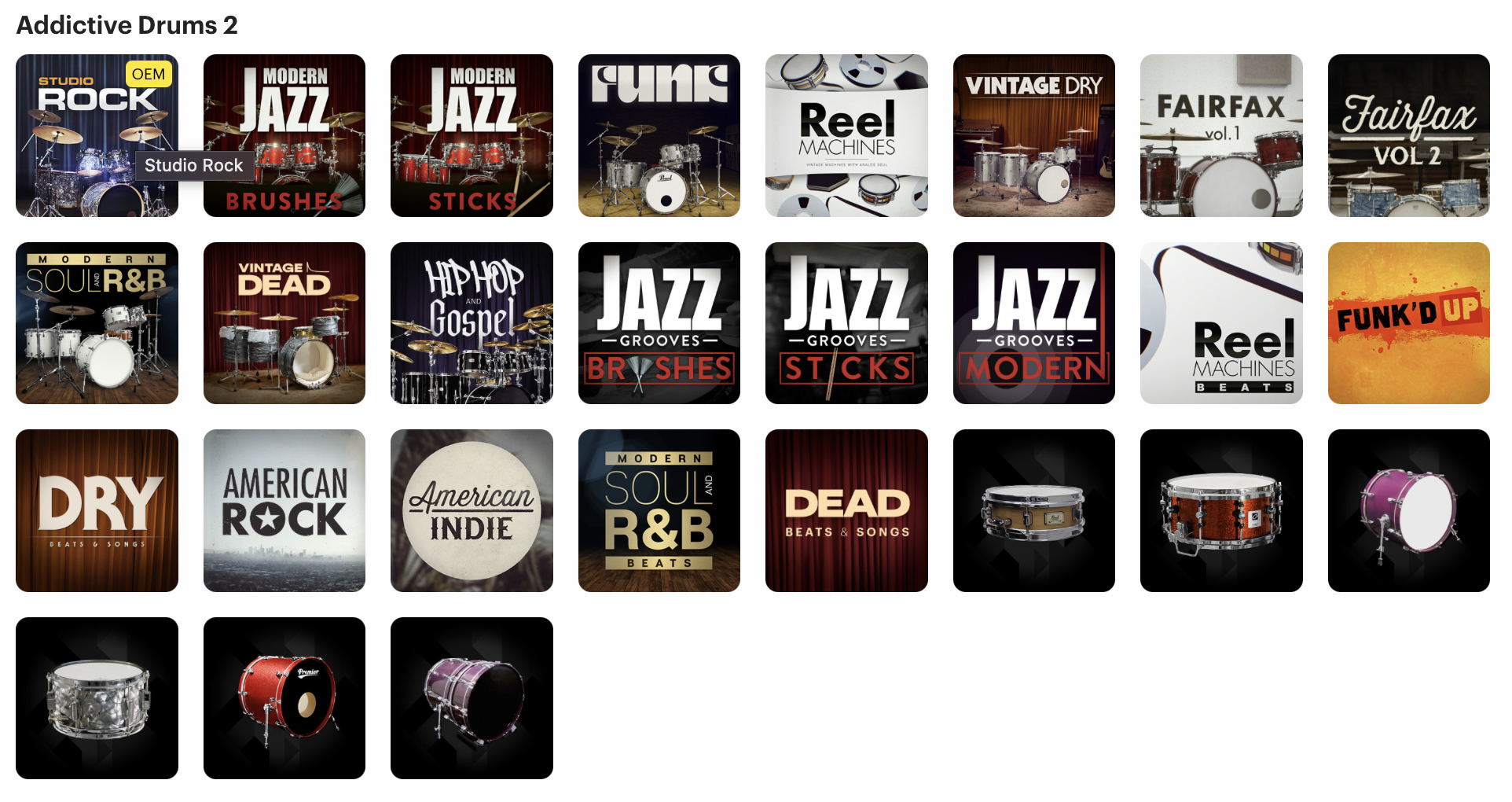 XLN Audio Addictive Drums 2 Misc Collection